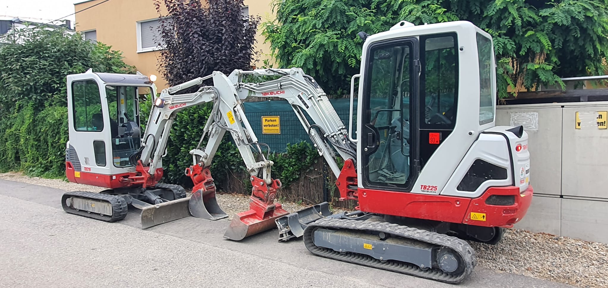 Baumaschinenvermietung